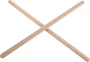 FOMIYES 2Pcs Solid Wooden Yoga Stick for Hunchback Correction and Shoulder Flexibility Pilates Training Mobility Rods for Postures Alignment Durable Fitness Equipment