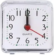 Clock Square Bed Compact Travel Quartz Beep Mini Alarm Portable Clock Wake Up Clock Despertador Decor Desktop