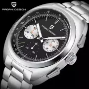 Pagani Design 1782 Chrono Sapphire Crystal 100M TMI VK63 Movement Black Dial
