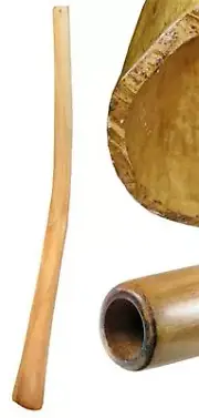 Handmade Didgeridoo Teak 51 inch natural