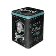 Nostalgic-Art Tea Tin Einstein Genius Tea