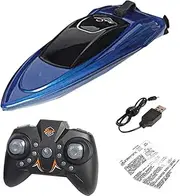 High-Speed RC Boat, Remote Control Racing Boat for Pool, Lake, Bathtub, Versatile Fun for Adults and Kids, for Birthday, Thanksgiving, Easter Color GreenBlueRed