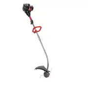 Gas Trimmer 17 Inch Curved Shaft 26cc String Brush Eater Wacker Cutter NEW