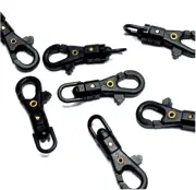 PLASTIC SNAP HOOK CLASP - approximately 1 3/4"- paracord snap hook