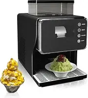 Shaved Ice Maker, Portable Ice Maker with Fast Cooling and Food Grade Stainless Steel Material, Adjustable Speed for Snowflake Ice Maker, Ice Maker