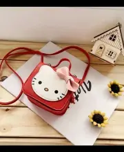 SANRIO HELLO KITTY Mini Girls Backpack Crossbody Coin Purse Bag New Red
