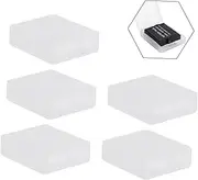 CAXUSD Battery Case Holder Set for 5 5 Pack Organized Storage for Camera Batteries