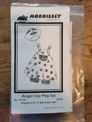 Vintage Morrissey Pattern #77101 for 15" Baby Doll Cut Pieces all there