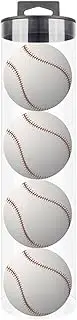 Tennis Ball Cylinder - Transparent Tennis Ball Saver | Clear Tennis Ball Holder | Ball Storage for Tennis Balls | Sports Accessories, Ball Storage Container for Tennis Balls, pingg Pong Balls