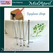 Eyeglasses Strap Neck Cord metal Glasses String Chain Cord Holder