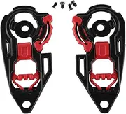 Labymos Helmet Shield Visor Gear Plate Set, 1 Pair Motorcycle Helmet Visor Base Replacement for AGV K1 K3sv K5 Motorcycle Helmet Parts