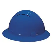 Erb Safety Hard Hat,Type 1, Class C,Ratchet,Blue 19436 Erb Safety 19436