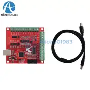 4 Axis CNC USB MACH3 100Khz Breakout Board Interface Driver Motion Controller