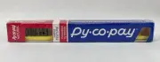 PY CO PAY Natural Hard texture Toothbrush With Gum Tip - Yellow NEW Pycopay