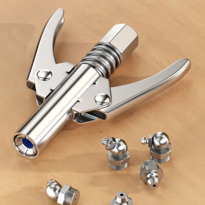 Stainless steel grease coupler quick release high pressure grease gun coupler ZQ