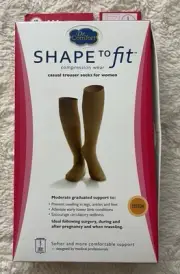 Dr Comfort NWT White Compression Socks Casual Trouser Socks Large 15/20 MM