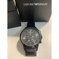 在飛比找蝦皮購物優惠-正品EMPORIO ARMANI 亞曼尼 三眼中性錶(AR2