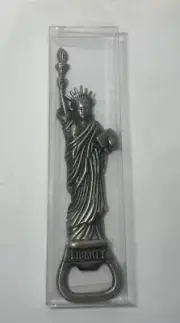 Statue of Liberty Cast Bottle Opener Souvenir New In Package New York