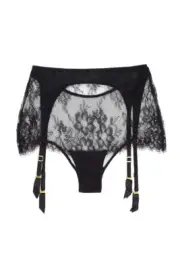 Agent Provocateur Ismerelda Black Big Brief AP4 Large NWT $275
