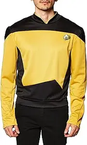 Rubie's Star Trek The Next Generation Deluxe Lt. Commander Data Adult Costume Shirt, Multi-colored, One Size