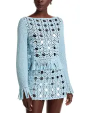Toccin Camilla Mirror Fringe Top