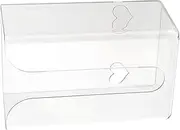 Wall Mounted Tissue Box Holder | Rectangular Wall Tissue Dispenser Holder Without Nails - Wall Facial Tissue Box for Bathroom Kitchen Toilet Bedroom Living