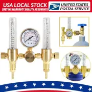 Argon Regulator Flow Meter Mig Tig Welding Single/Dual Output 0-60CFH CGA580 US