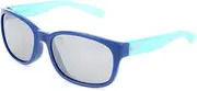 [Nike] Golf Spirit Sunglasses, Insignia Blue/Hot Lava Frame, Grey with Silver Flash Lens