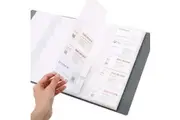 XIAOMI Ecosystem 5780 Large Capacity Business Card Holder Name Card Folder Case ID Credit Card Storage Box Card Album Loose-leaf Business Card Books