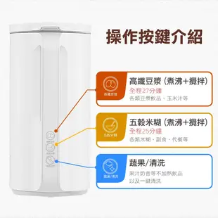 TM-SAM06B 湯姆盛THOMSON 全自動智能調理機 果汁機 豆漿機