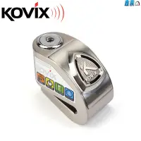 在飛比找蝦皮商城優惠-KOVIX KD6 不鏽鋼款 警報碟煞鎖 120高分貝 送雙