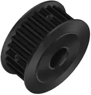 1pcs HTD 5M 40T 50T 60Teeth Black Steel Timing Pulley AF Type Synchronous Wheel for Belt Width 15mm Bore 10-28mm Ptich 5mm(17mm,50 Teeth)