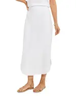 Nic+Zoe Rumba Linen Dip Skirt