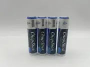 LOT OF 4 ChapStick Skin Protectant Moisturizer Lip Balm Original 0.15 Oz Sealed