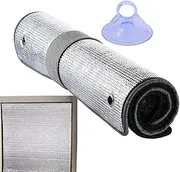 Reflective Insulation Roll | Insulated Aluminum Film Double Sided - Radiant Barrier, Reflective Foil Insulation Film, Insulation Heat Shield for Roof Wall