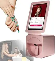 Digital Mobile Nail Art Printer, 3D Automatic Smart Nail Machine, Resolution 2400dpi Nail Printer Machine, 10 Second Painting, with 10.1 Touch Screen, Beauty & Personal Care for Girls' Home Nails