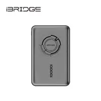 在飛比找HOTAI購優惠-【iBRIDGE】10000mAh 磁吸支架式行動電源-黑 