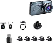 CAR DVR Dash Cam for Car Dual Black Box Vehicle Video Recorder Dash Camera(32G)