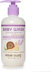 Little Twig All Natrual Baby Wash, Lavender, 8.5 Fluid Oz