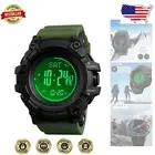 Professional Military Watch with Thermometer, Compass & Pedometer Capabilities