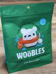 New The Woobles Lola The Polar Bear Crochet Kit