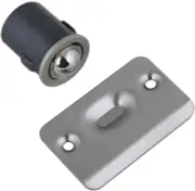 204784 Drive-In Ball Catch, Satin Nickel