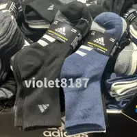 在飛比找蝦皮購物優惠-Adidas 男中筒運動襪 4雙組 深藍／黑 AEROREA