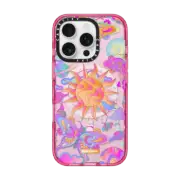 iPhone 16 Pro Impact Case MagSafe Compatible Space Garden
