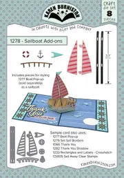 Karen Burniston Sailboat Add-ons Die