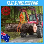 36 Inch 4 Claw Log Grapple Swivel Steel Lifting Tongs for Tractors ATVs Trucks