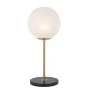 Oliana 20 Table Lamp Antique Gold Alabaster | Telbix Lighting