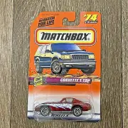 Matchbox Street Cruisers # 74 Corvette T-Top Red Unopened Original Package