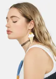 Sweet Scoop Ice Cream Earrings