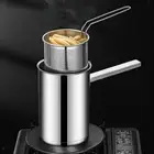 Deep Frying Pot Thick Frying Basket for Dining Room